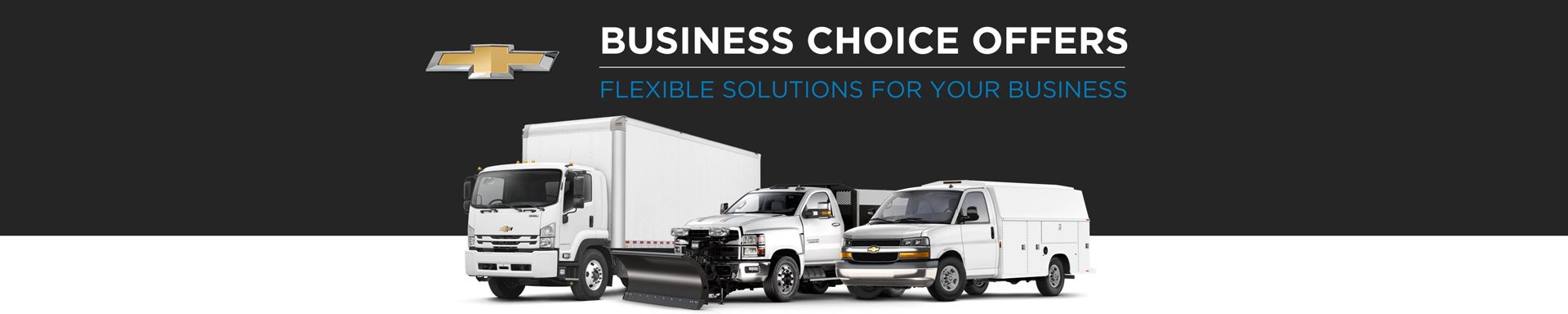 Chevrolet Business Choice Offers - Flexible Solutions for your Business - Koons White Marsh Chevrolet in White Marsh MD