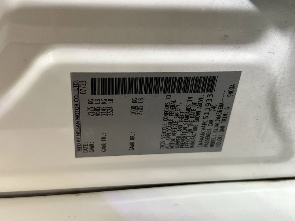 2023 Nissan Maxima SV