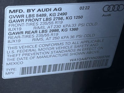 2022 Audi Q5 45 S line Premium