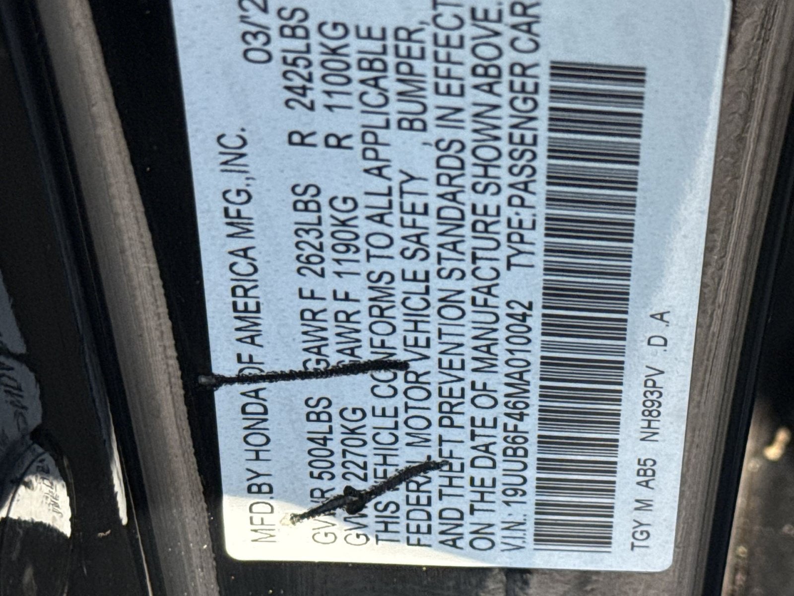 2021 Acura TLX w/Technology Package