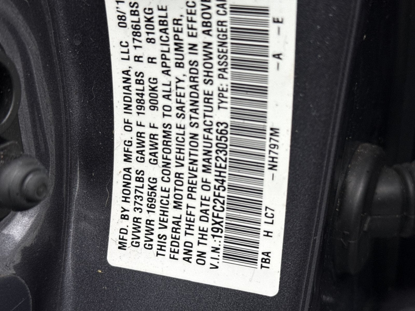 2017 Honda Civic Sedan LX