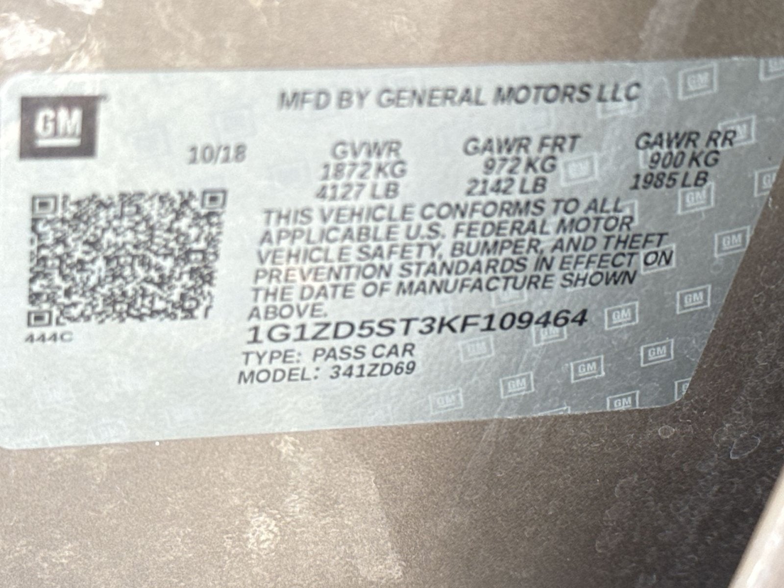 2019 Chevrolet Malibu LT