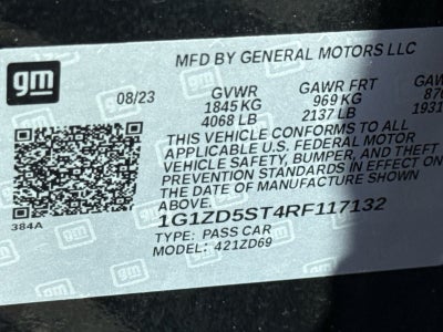 2024 Chevrolet Malibu 1LT