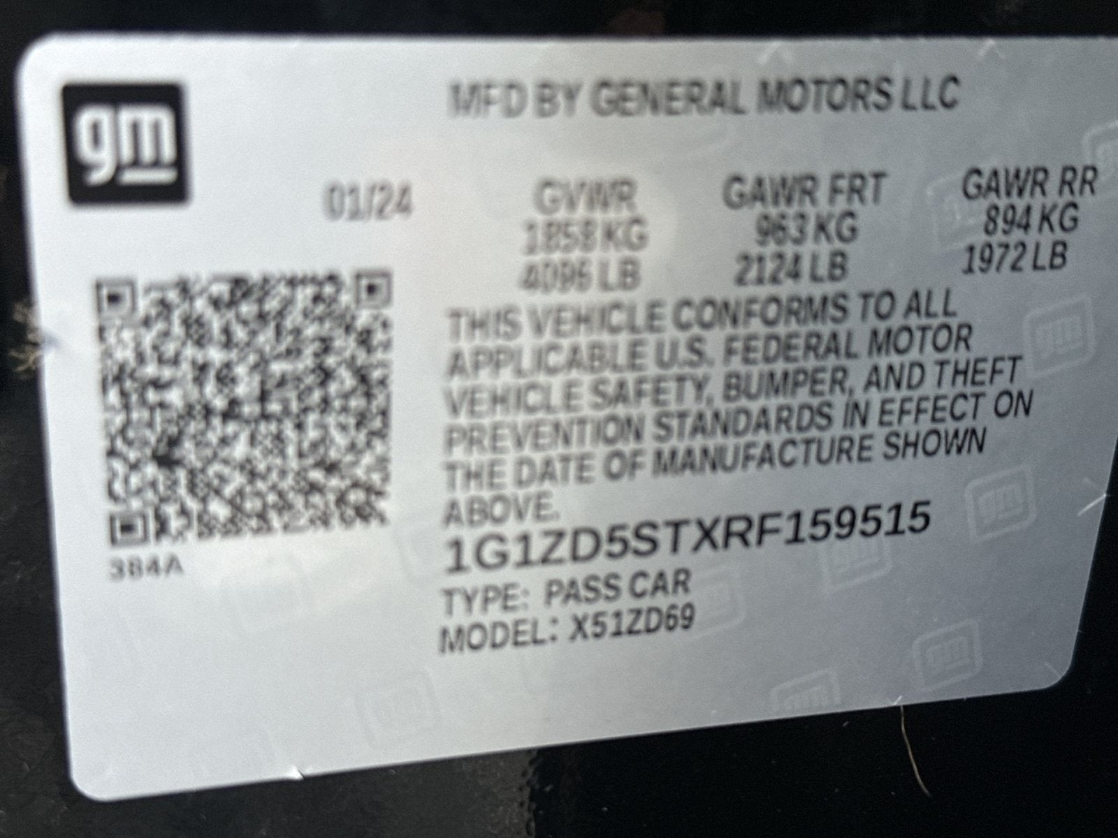 2024 Chevrolet Malibu 1LT