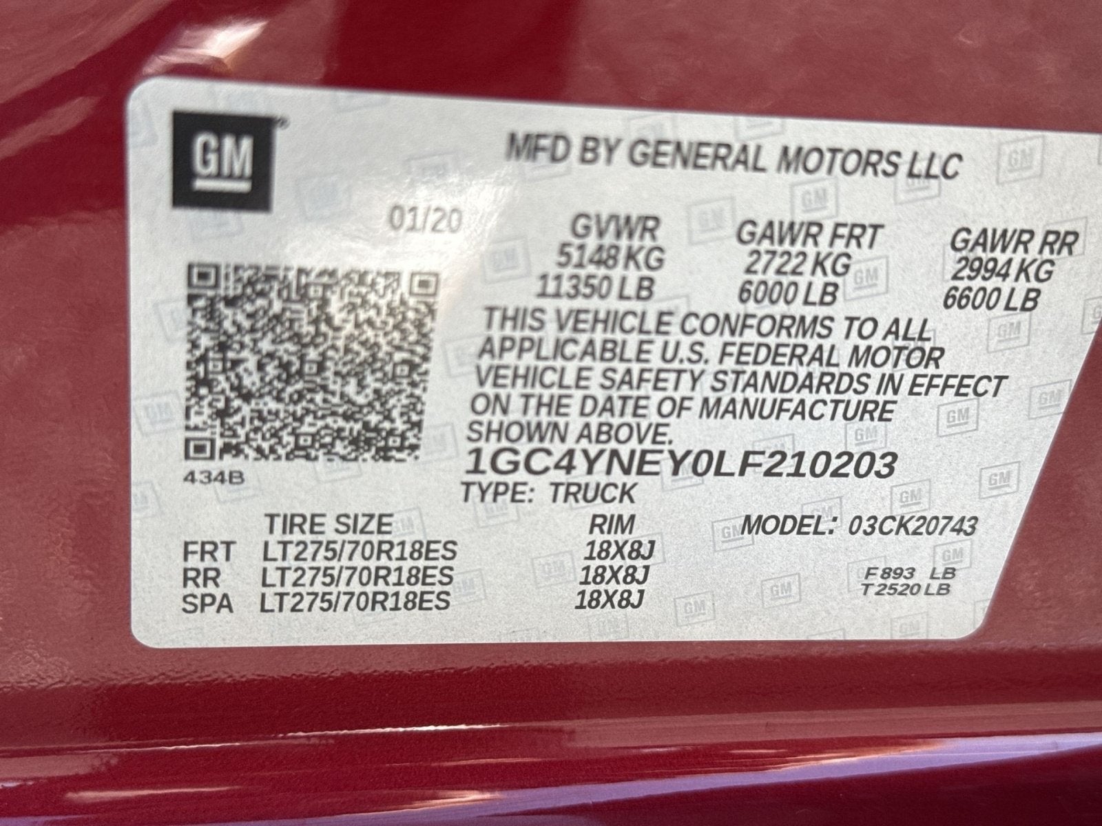 2020 Chevrolet Silverado 2500 HD LT