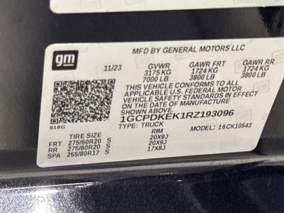2024 Chevrolet Silverado 1500 LT (2FL)
