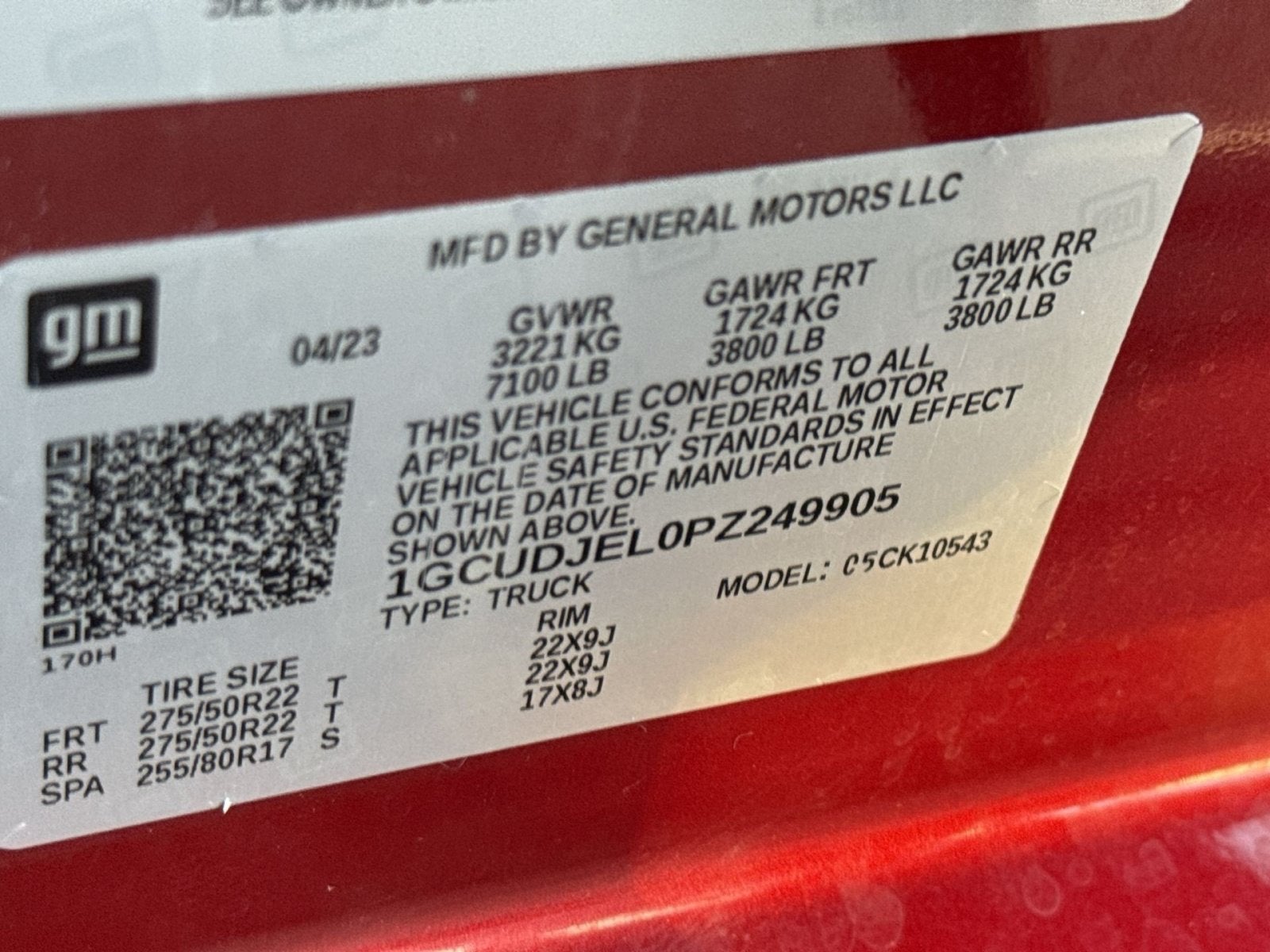 2023 Chevrolet Silverado 1500 High Country