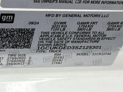 2025 Chevrolet Silverado 1500 LTZ