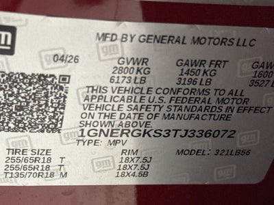 2026 Chevrolet Traverse LT