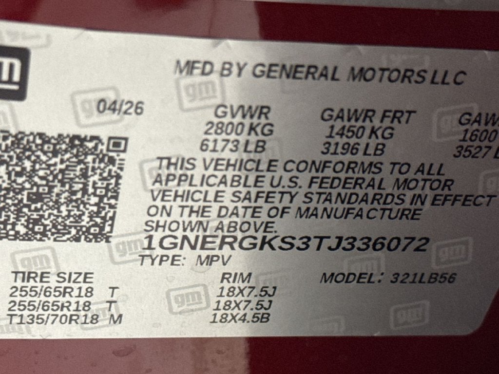 2026 Chevrolet Traverse LT