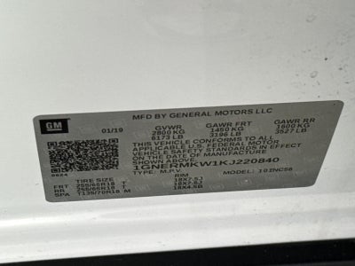 2019 Chevrolet Traverse LT Cloth