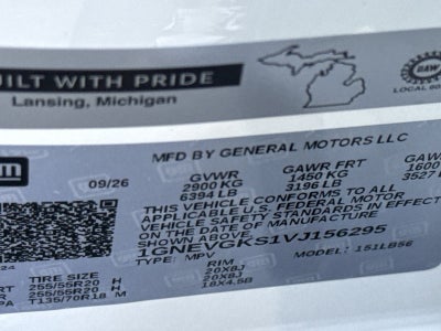2027 Chevrolet Traverse LT