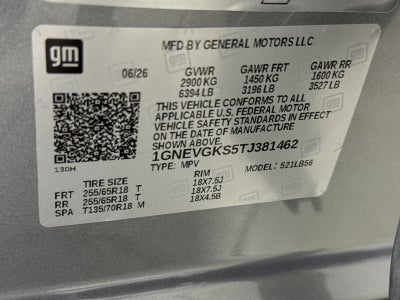 2026 Chevrolet Traverse LT