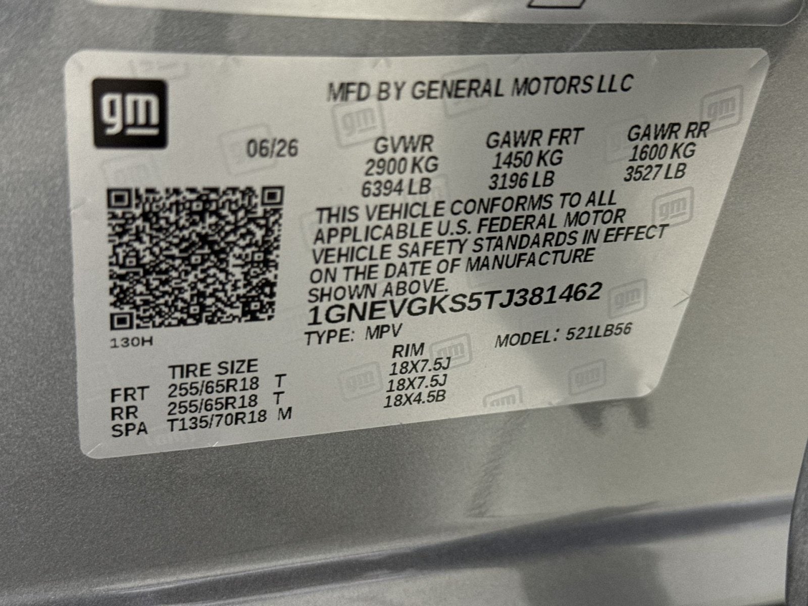 2026 Chevrolet Traverse LT