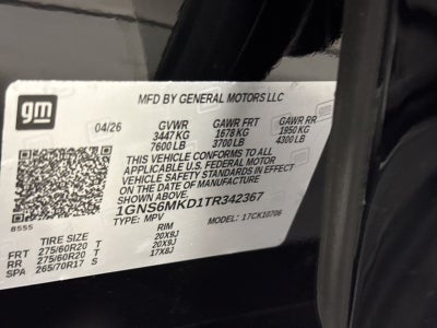 2026 Chevrolet Tahoe LS