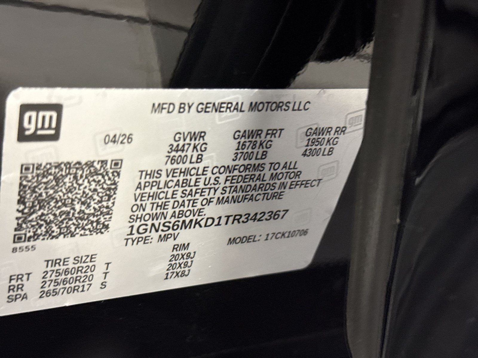 2026 Chevrolet Tahoe LS