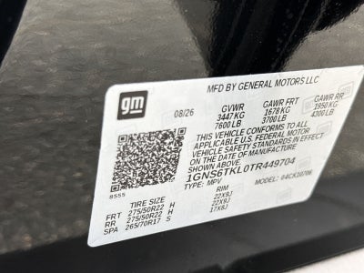 2026 Chevrolet Tahoe High Country