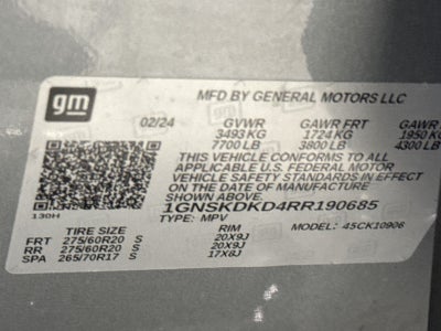 2024 Chevrolet Suburban Z71