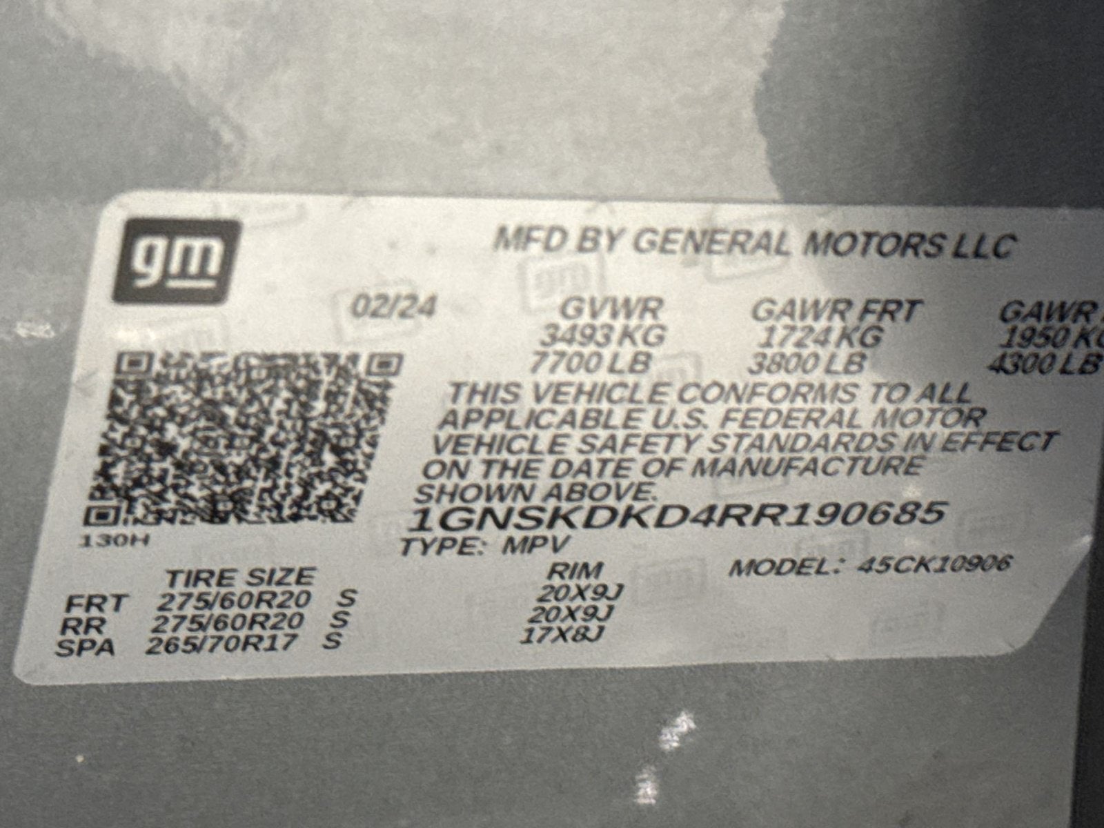 2024 Chevrolet Suburban Z71