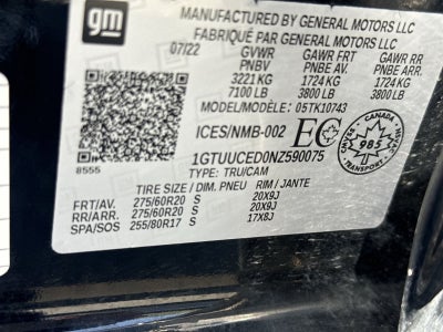 2022 GMC Sierra 1500 Elevation