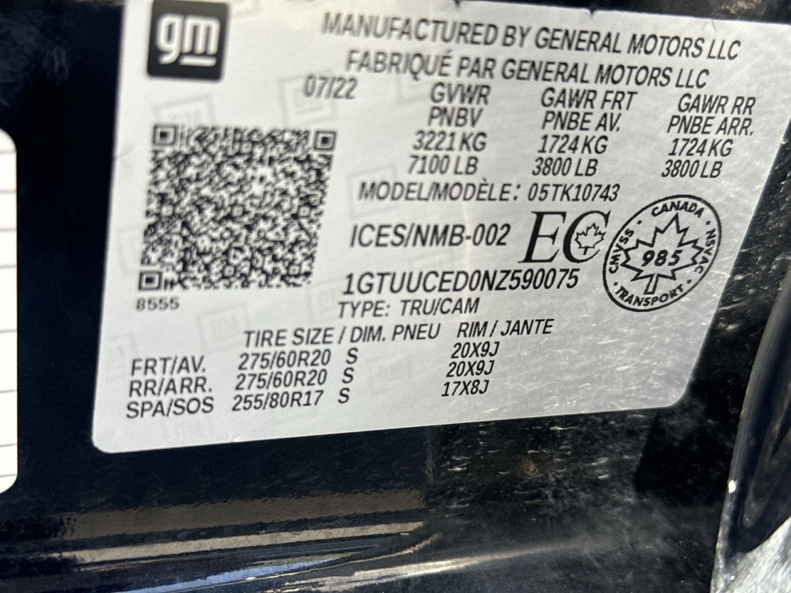 2022 GMC Sierra 1500 Elevation