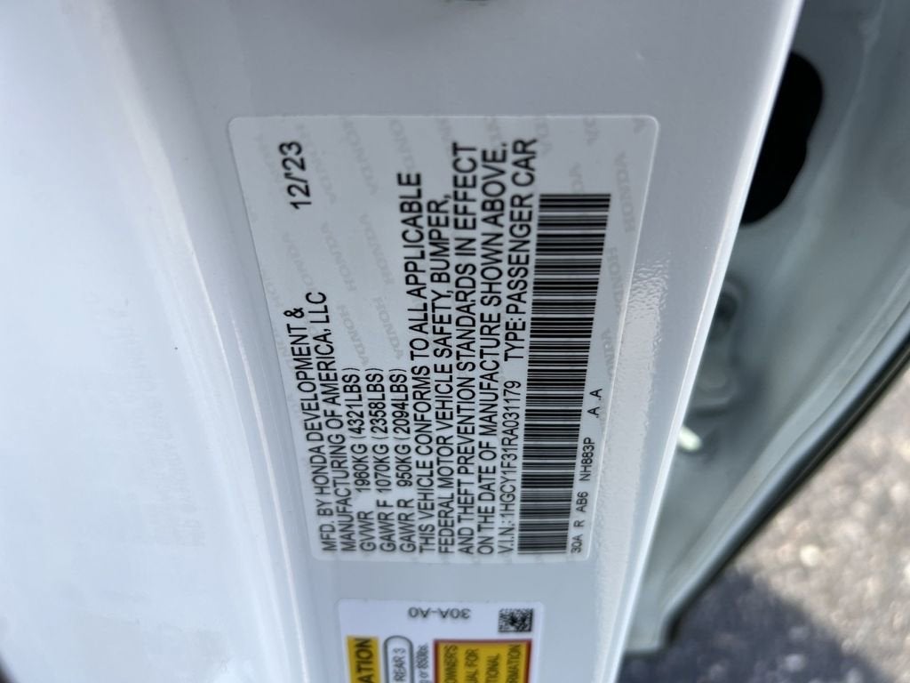 2024 Honda Accord Sedan EX