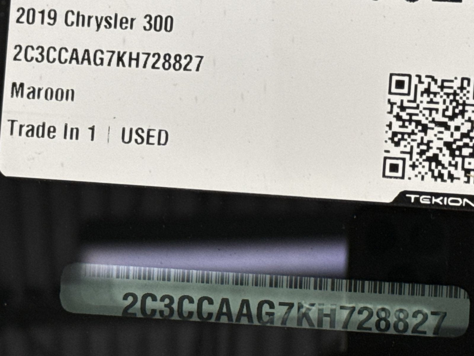 2019 Chrysler 300 Touring