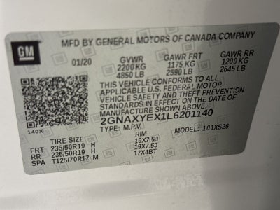2020 Chevrolet Equinox Premier