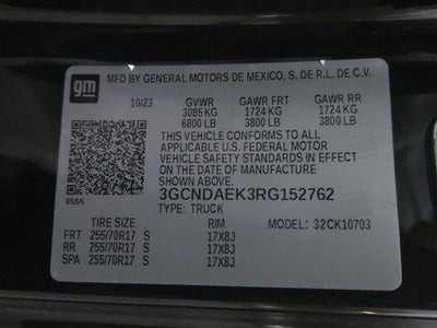 2024 Chevrolet Silverado 1500 WT