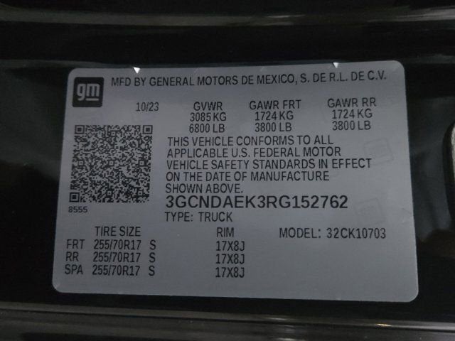 2024 Chevrolet Silverado 1500 WT