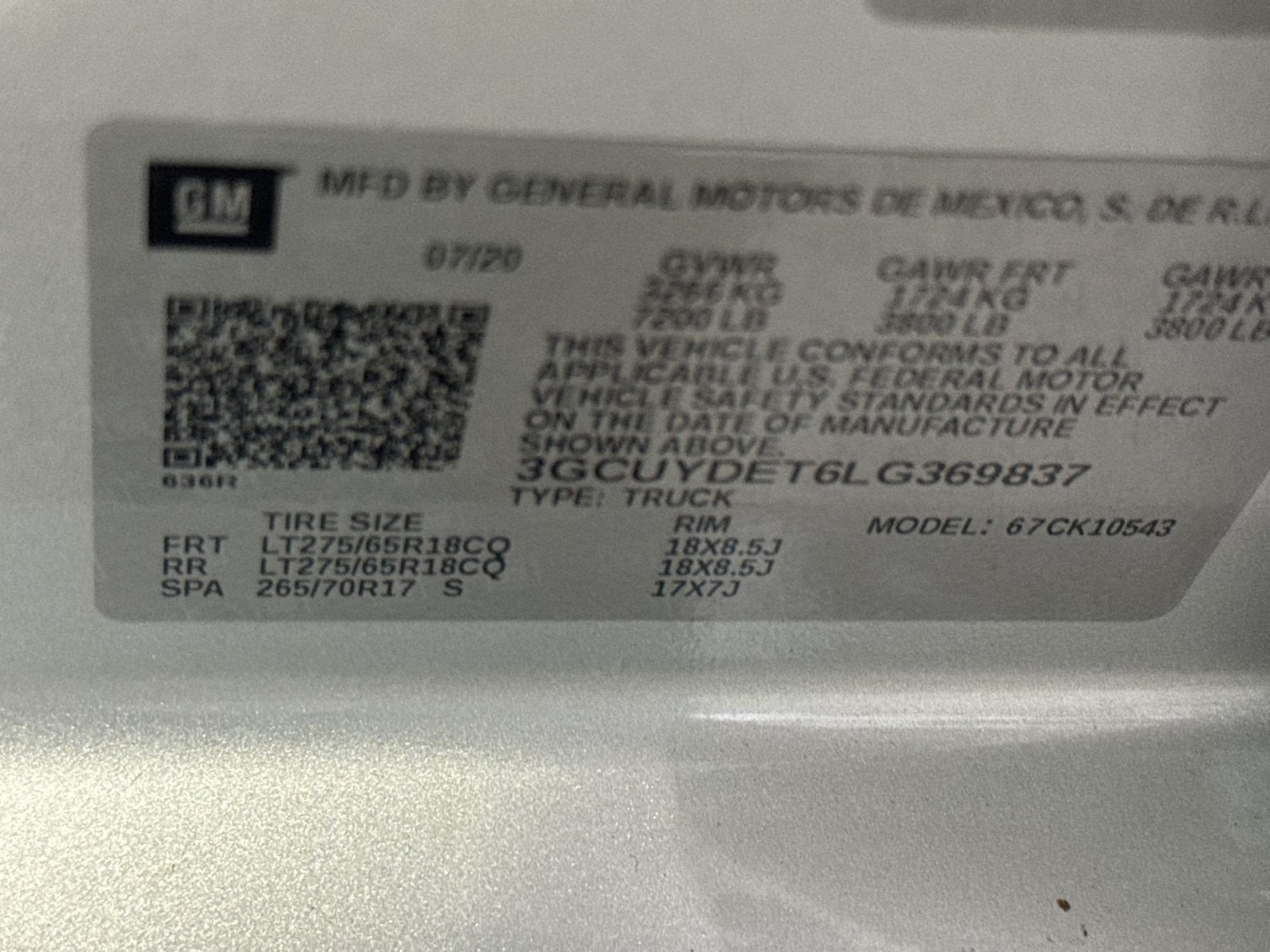 2020 Chevrolet Silverado 1500 LT