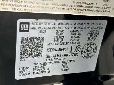 2022 GMC Terrain SLE
