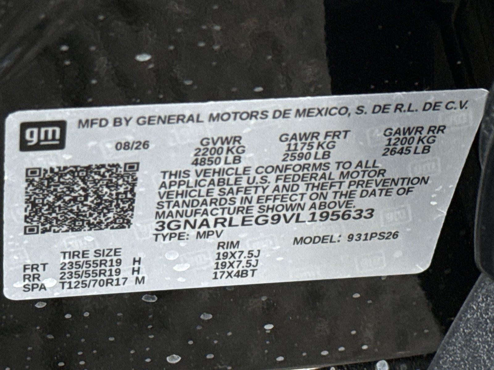 2027 Chevrolet Equinox RS
