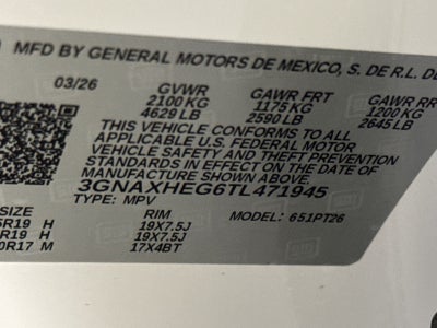 2026 Chevrolet Equinox LT