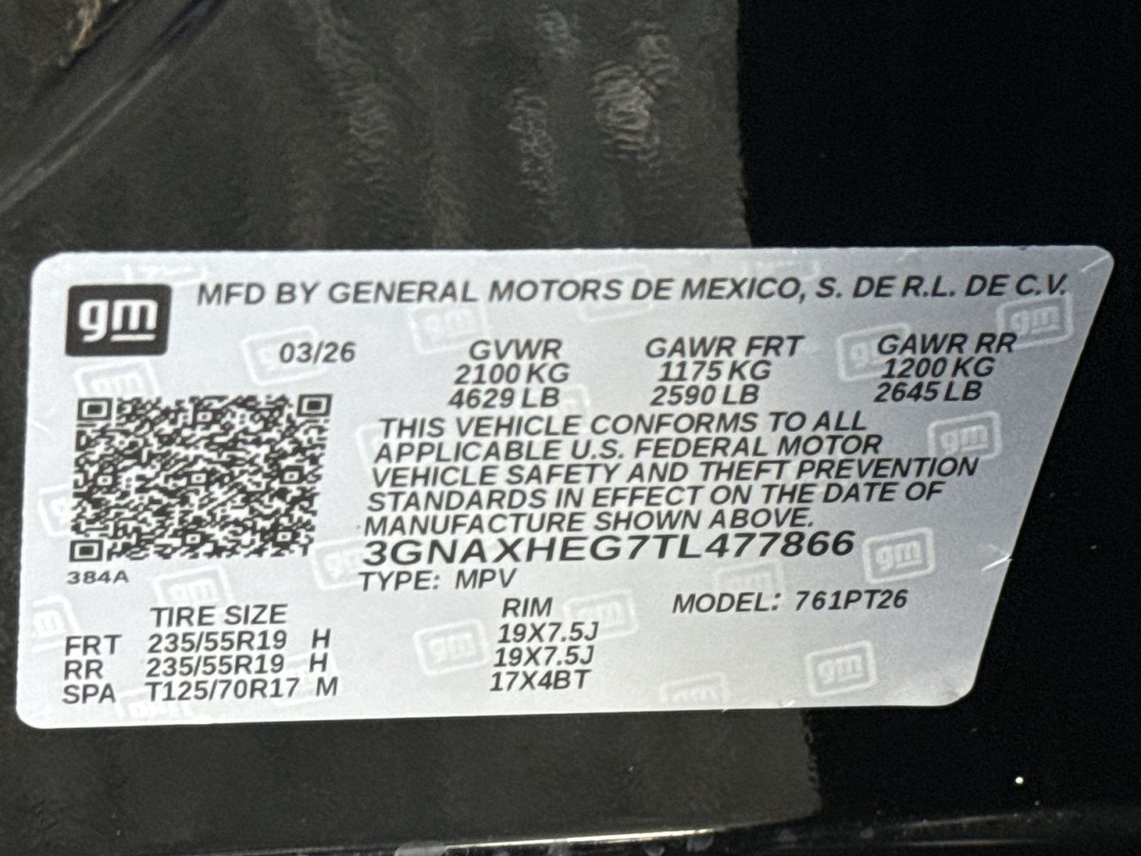 2026 Chevrolet Equinox LT