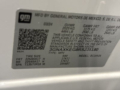 2024 Chevrolet Equinox LT