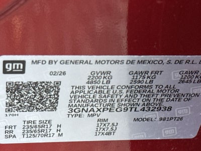 2026 Chevrolet Equinox LT