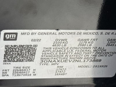 2022 Chevrolet Equinox LT