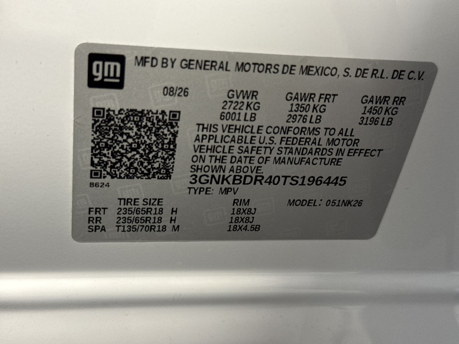 2026 Chevrolet Blazer 3LT