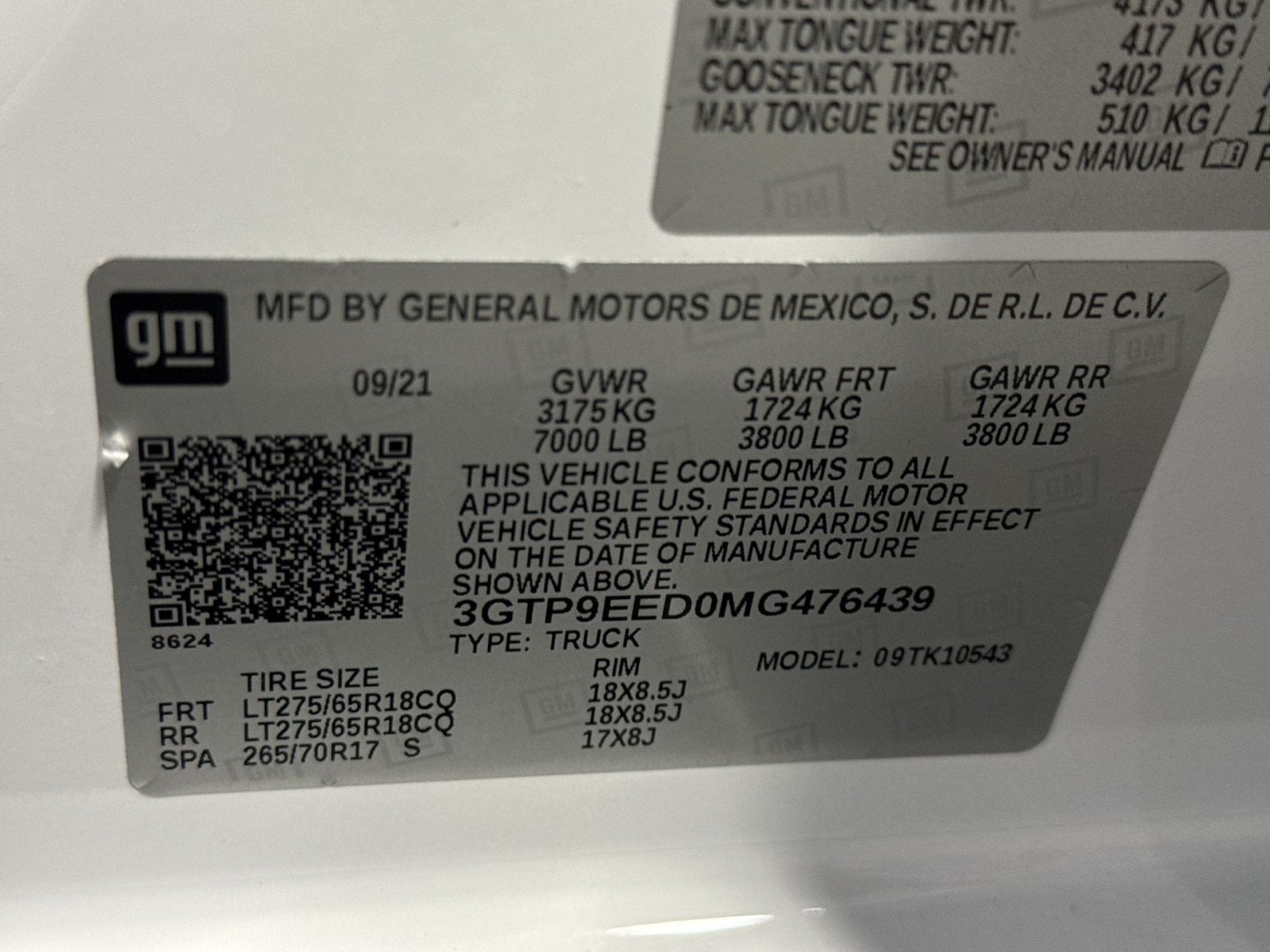 2021 GMC Sierra 1500 AT4