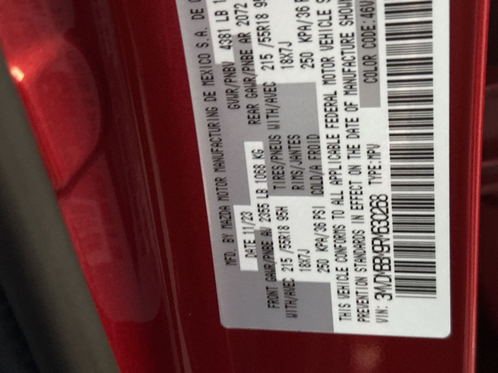 2024 Mazda Mazda CX-30 2.5 S Select Sport