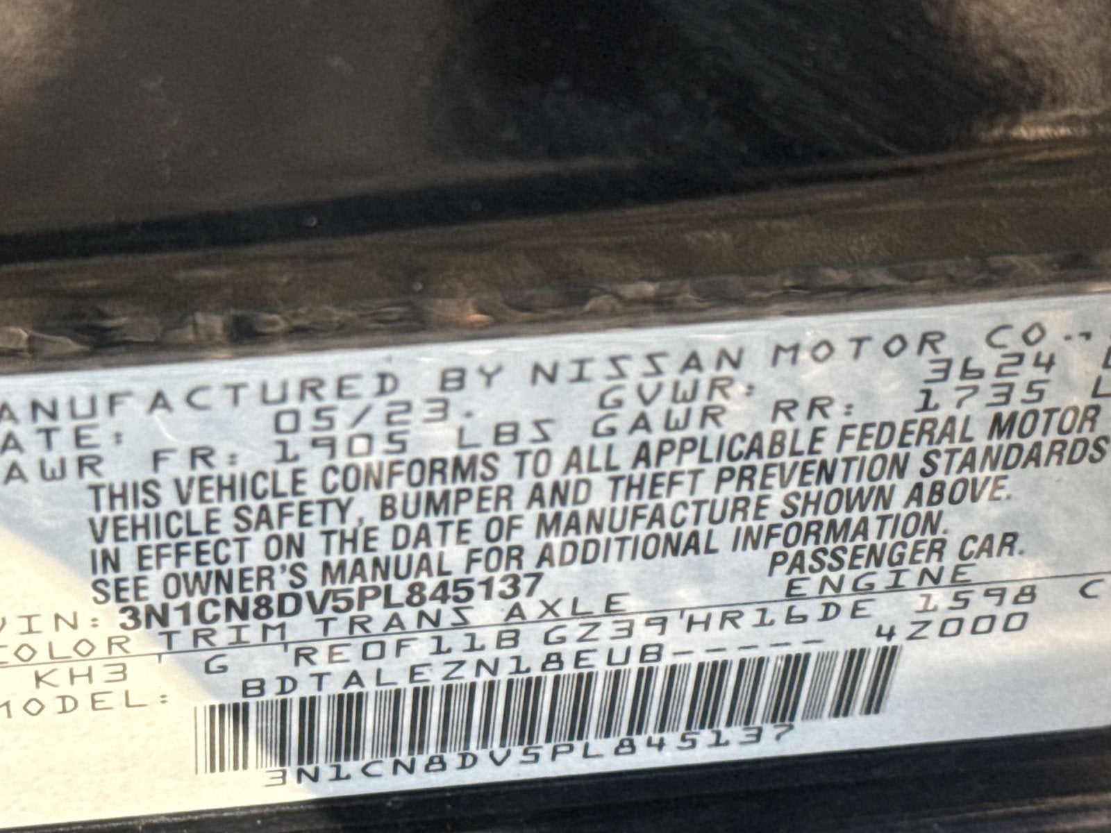 2023 Nissan Versa S