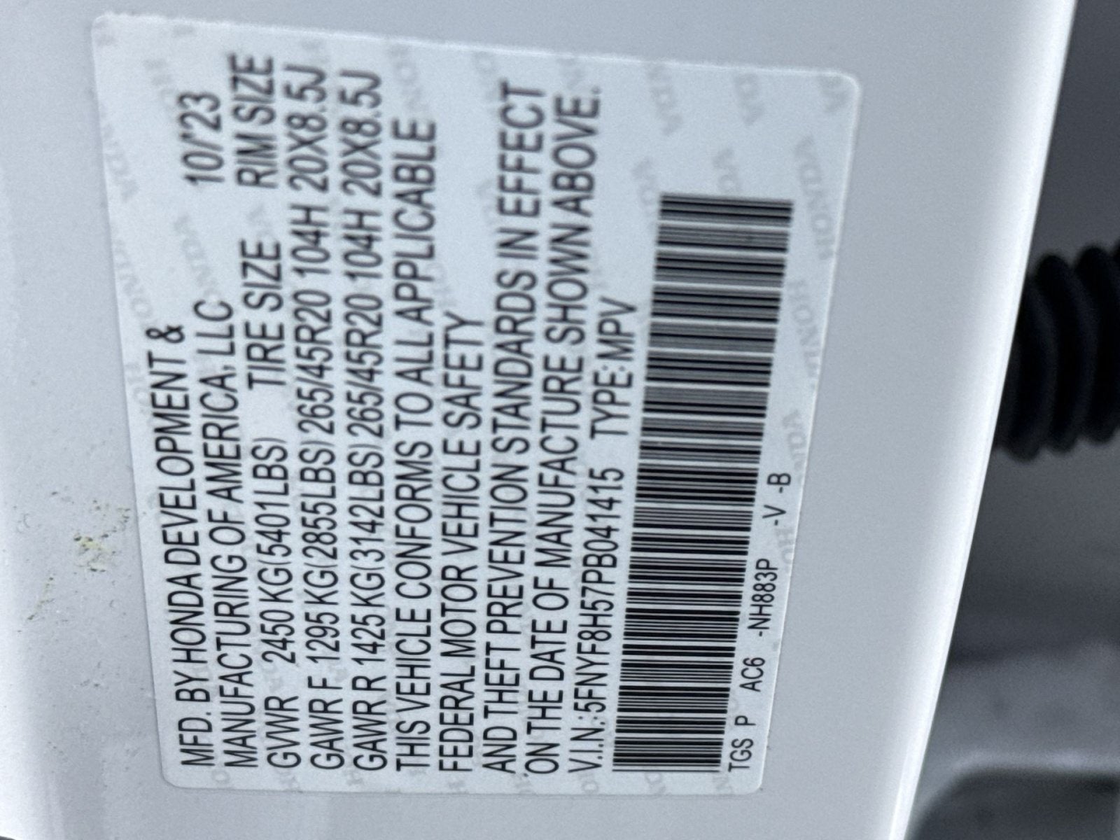 2023 Honda Passport EX-L