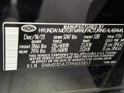 2023 Hyundai Santa Fe SE