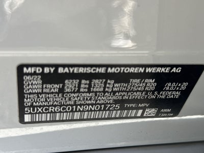 2022 BMW X5 xDrive40i
