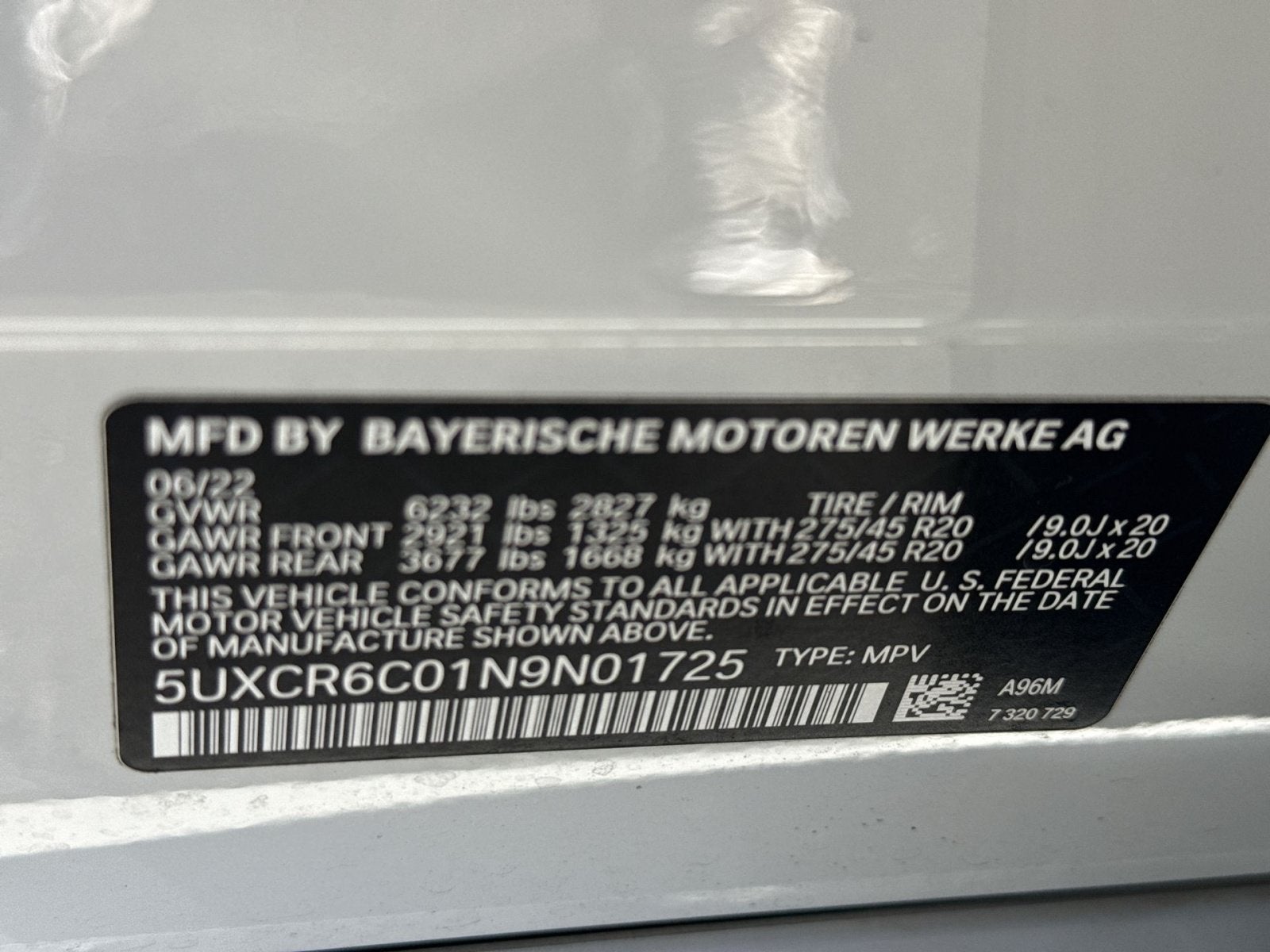 2022 BMW X5 xDrive40i