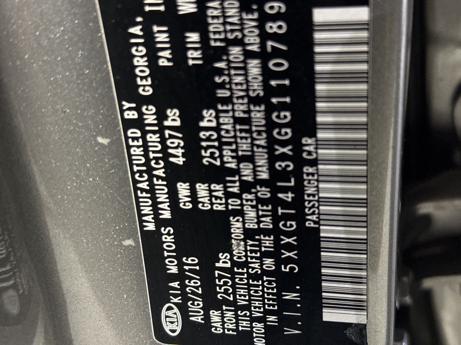 2016 Kia Optima LX
