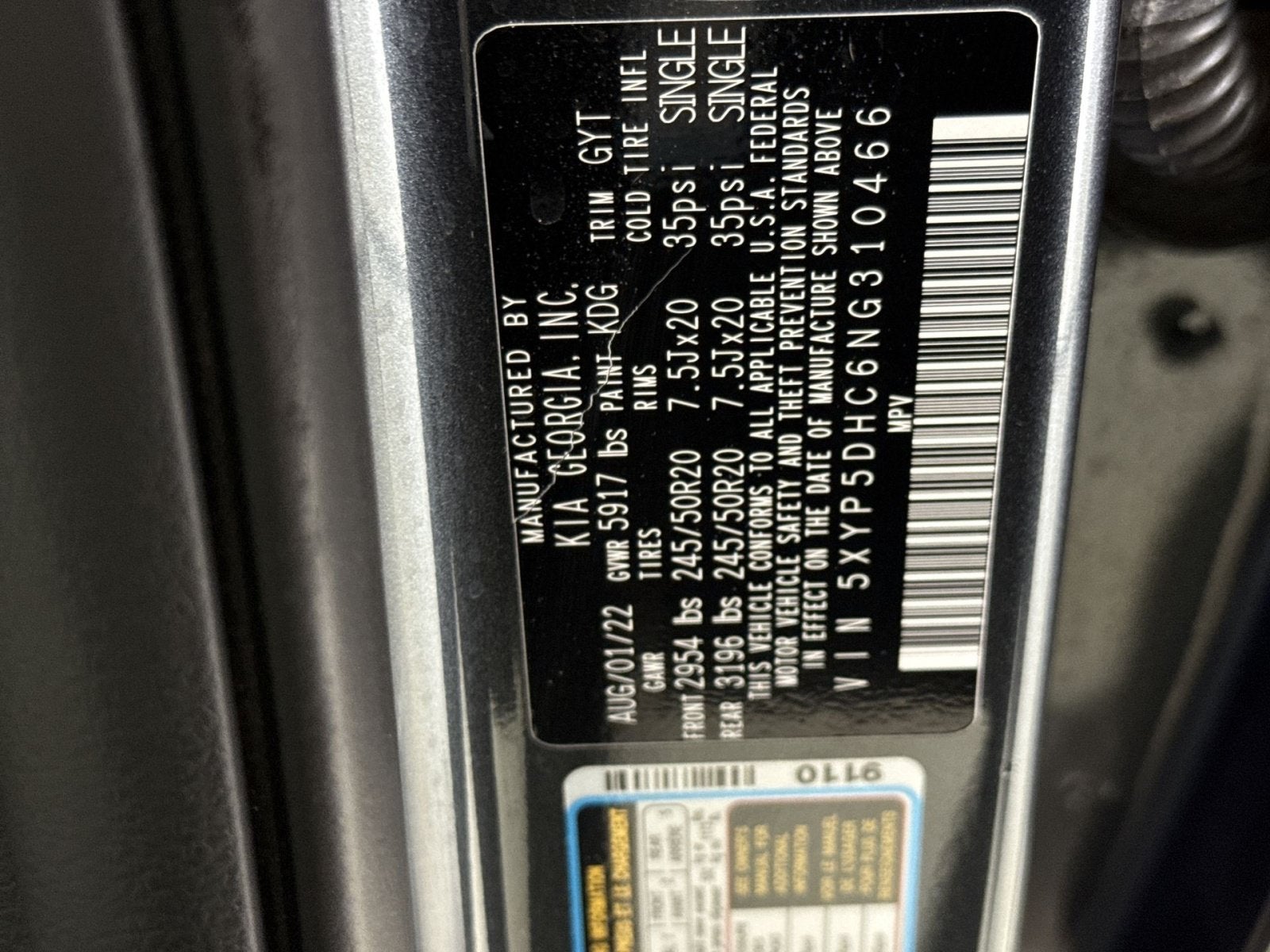 2022 Kia Telluride SX