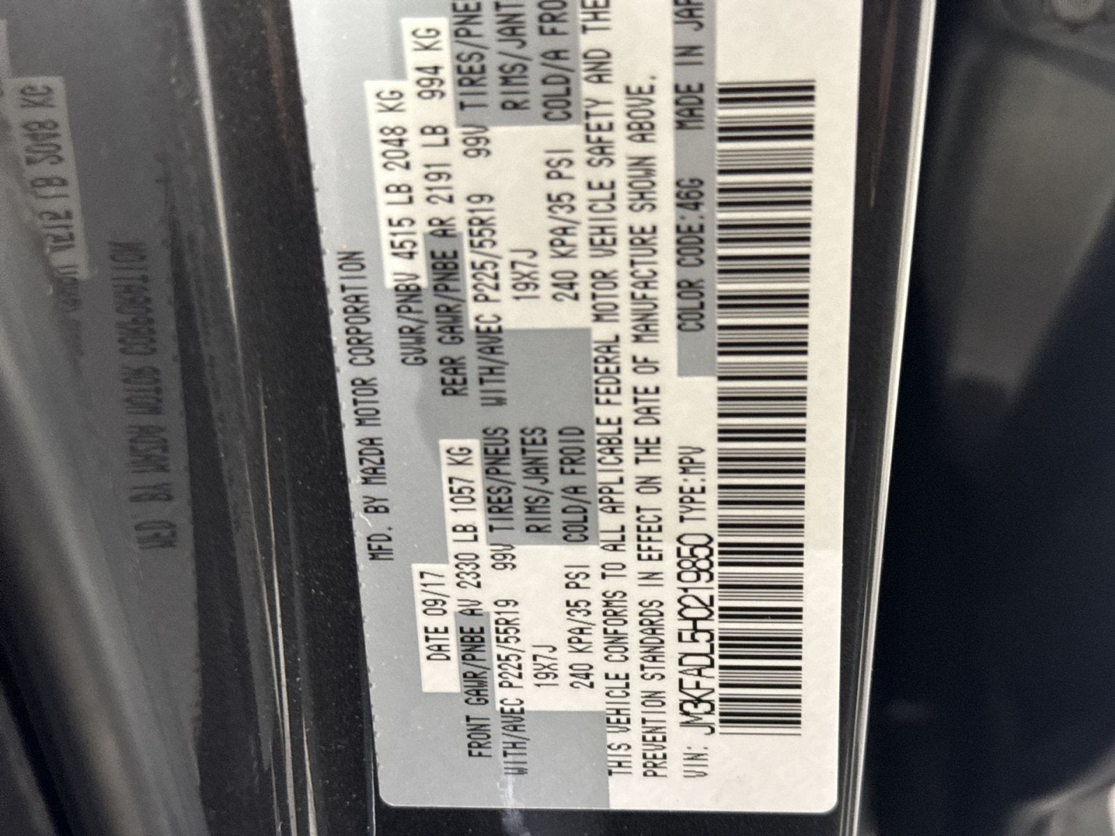 2017 Mazda Mazda CX-5 Grand Select
