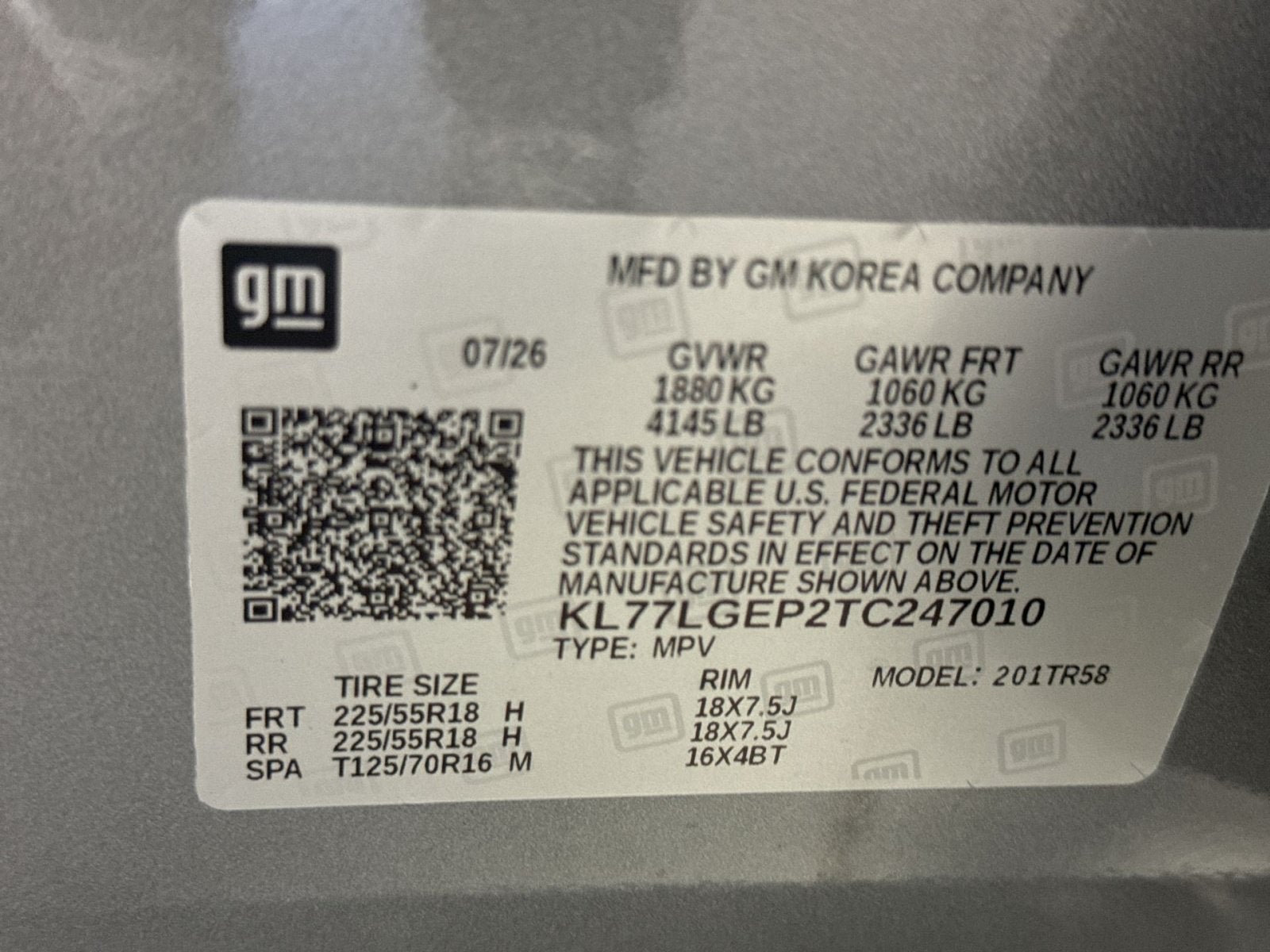 2026 Chevrolet Trax 1RS